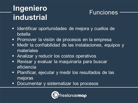 funciones de un ingeniero industrial en el area de calidad